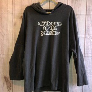 Hooded XXL sweat shirt